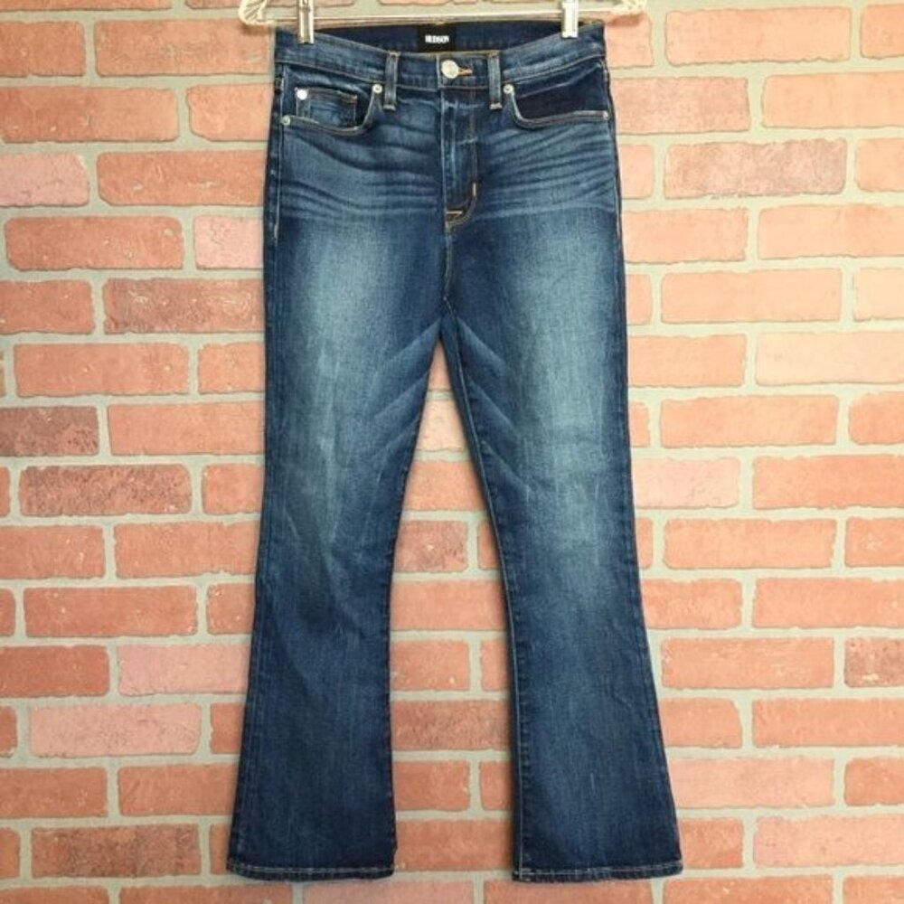 Hudson Womens Brix High Rise Crop Jeans Size 26 Boot Cut